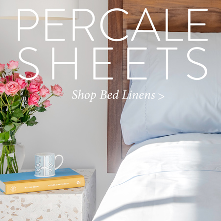 Best cotton percale sheets Italian 