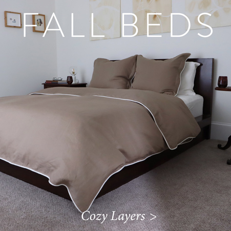 Fall Bed Linens Linen Sheets Duvet Covers