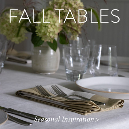 Fall Table Linens Thanksgiving Tablecloth Napkin Tablesetting Inspiration 