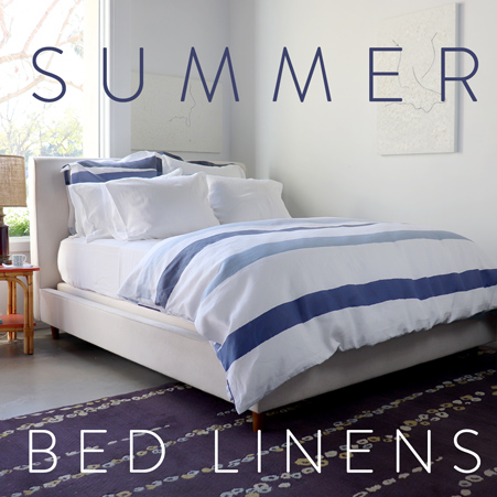 Summer Bed Linens Linen Sheets Print Luxury Italian