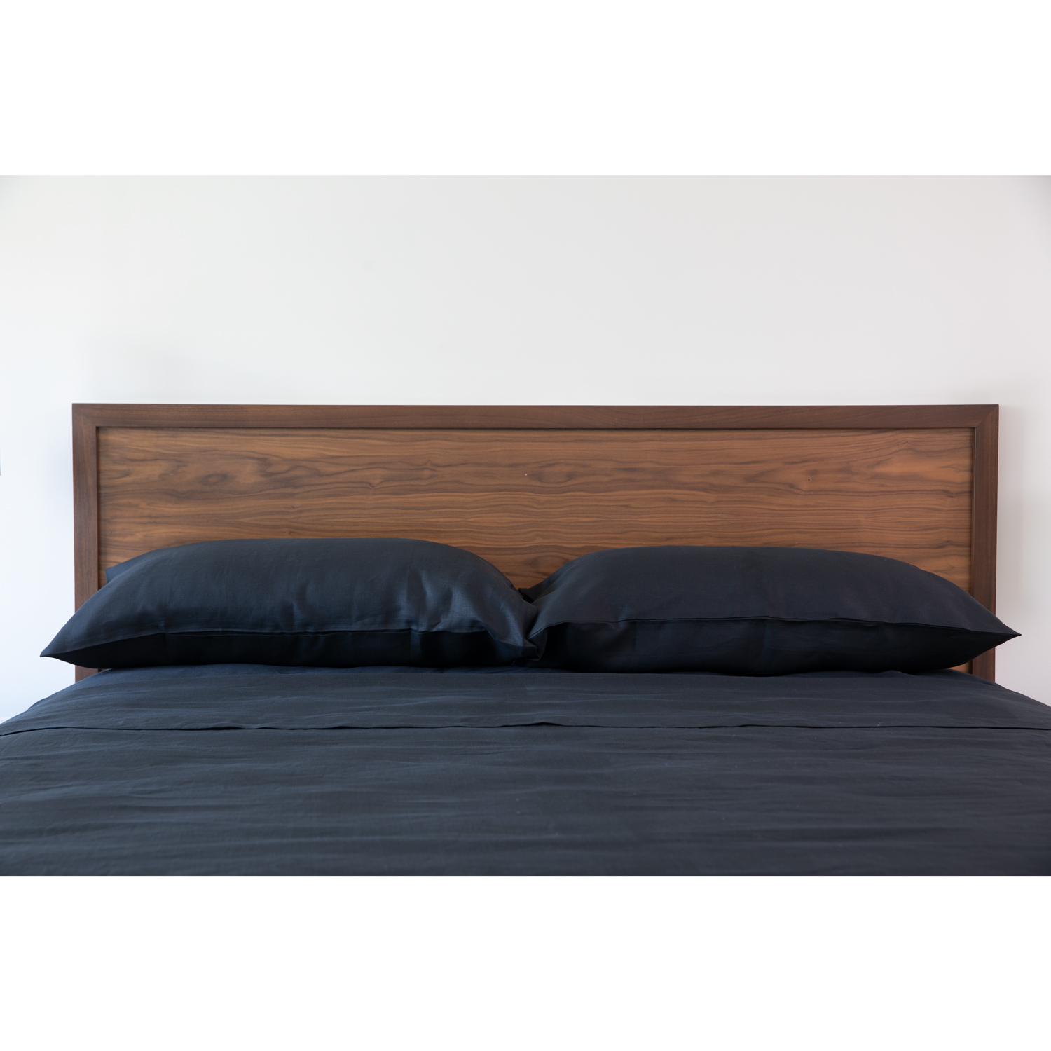 Black Linen Top Sheet