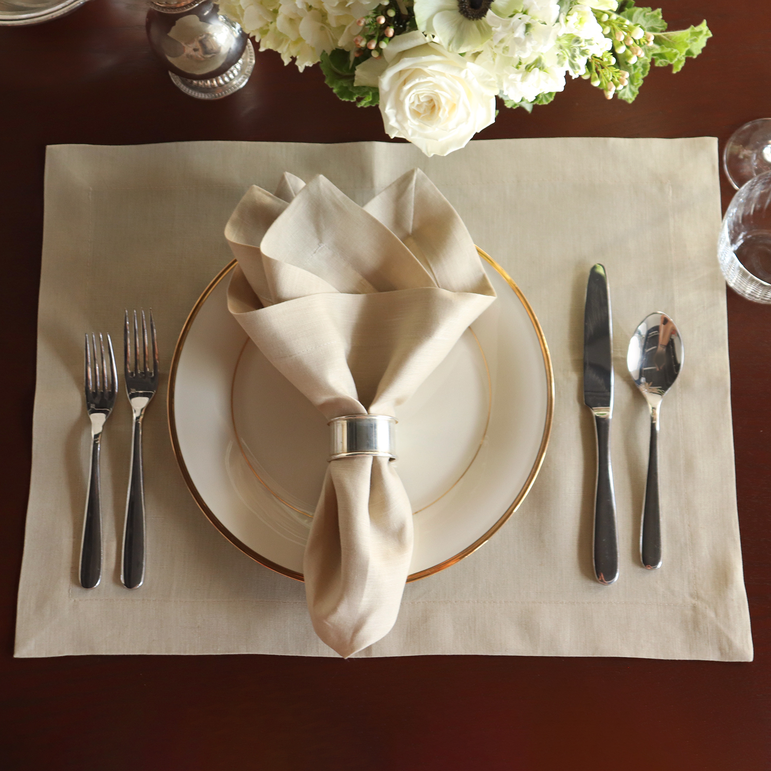 Camel Linen Placemat