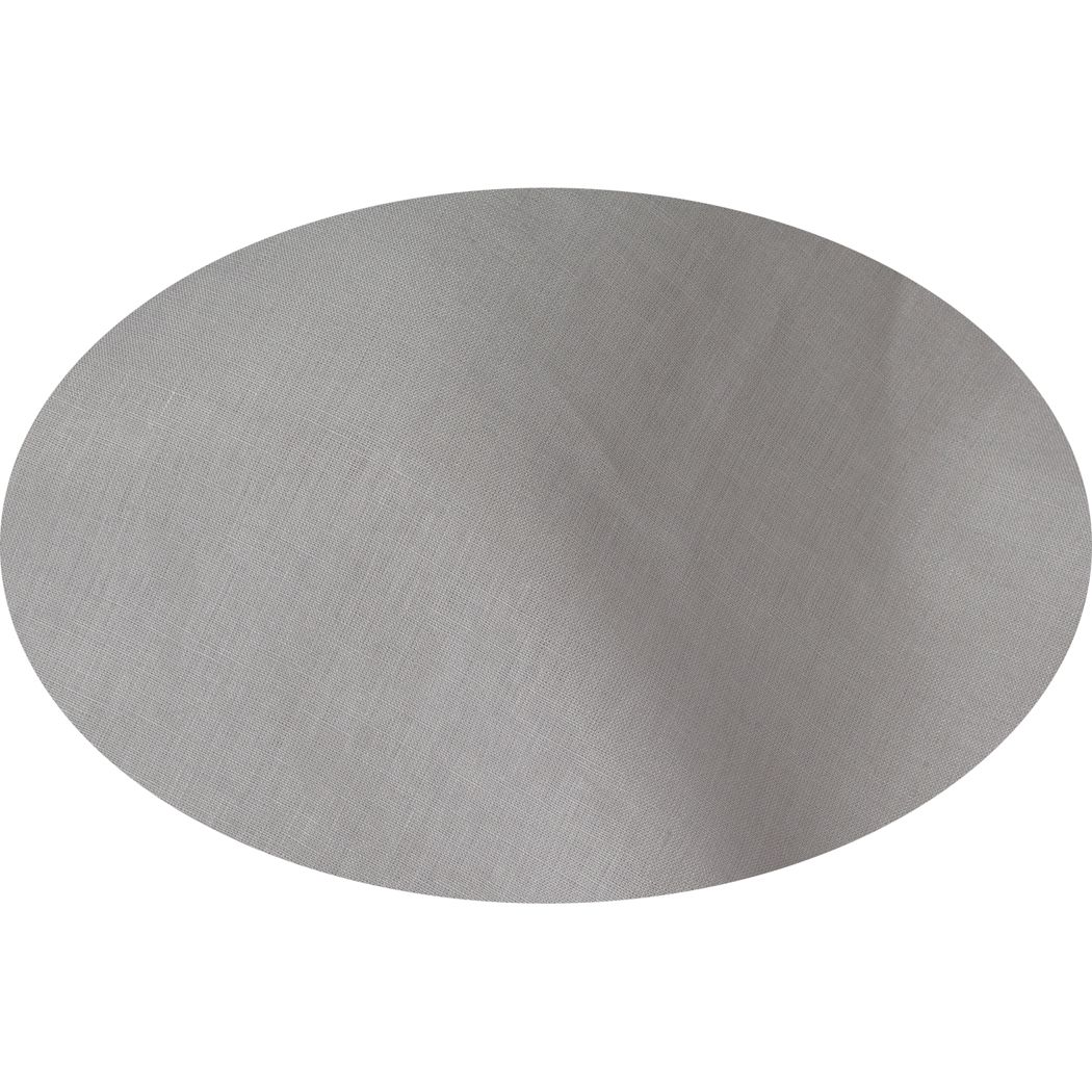 Grey oval tablecloth on sale