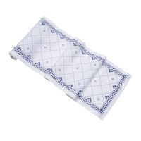 Huddleson Anfa blue and white table runner