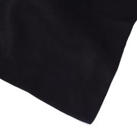 Black Linen Square Tablecloth
