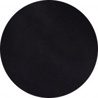 Black Linen Round Tablecloth