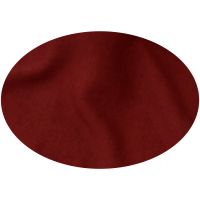 Burgundy red oval linen tablecloth Christmas