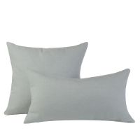 Celadon Green Linen Pillow