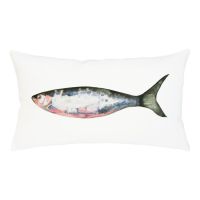 Fish Linen Pillow