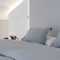 French Blue Linen Pillow Shams (Pair) 