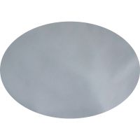 French blue oval linen tablecloth 