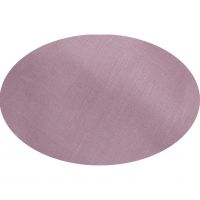 Heather Lilac Oval Linen Tablecloth
