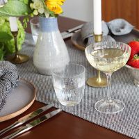 Indigo Shibori Japanese Cotton Runner