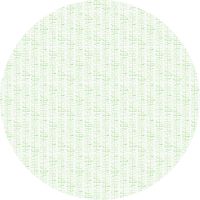 Leaf Green Round Linen Tablecloth