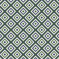 Huddleson Maze Blue Green Geometric Printed Linen Tablecloth