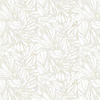 Melita metallic gold silver bronze organic butterfly marble square tablecloth
