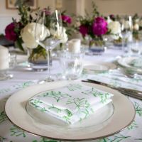 Mistletoe Linen Napkin