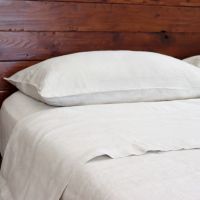 Natural Linen Pillowcase (Pair)