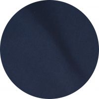 Navy Blue Round Linen Tablecloth