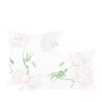 Peony Floral Linen Pillow