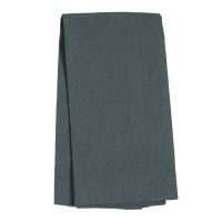 Petrol dark teal green linen napkin