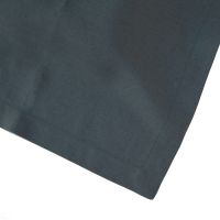 Petrol dark green blue rectangular linen tablecloth 
