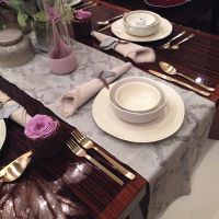 Python Linen Table Runner