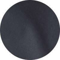 Huddleson Slate charcoal grey round linen tablecloth