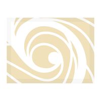 Huddleson gold and white swirl printed Italian linen placemat