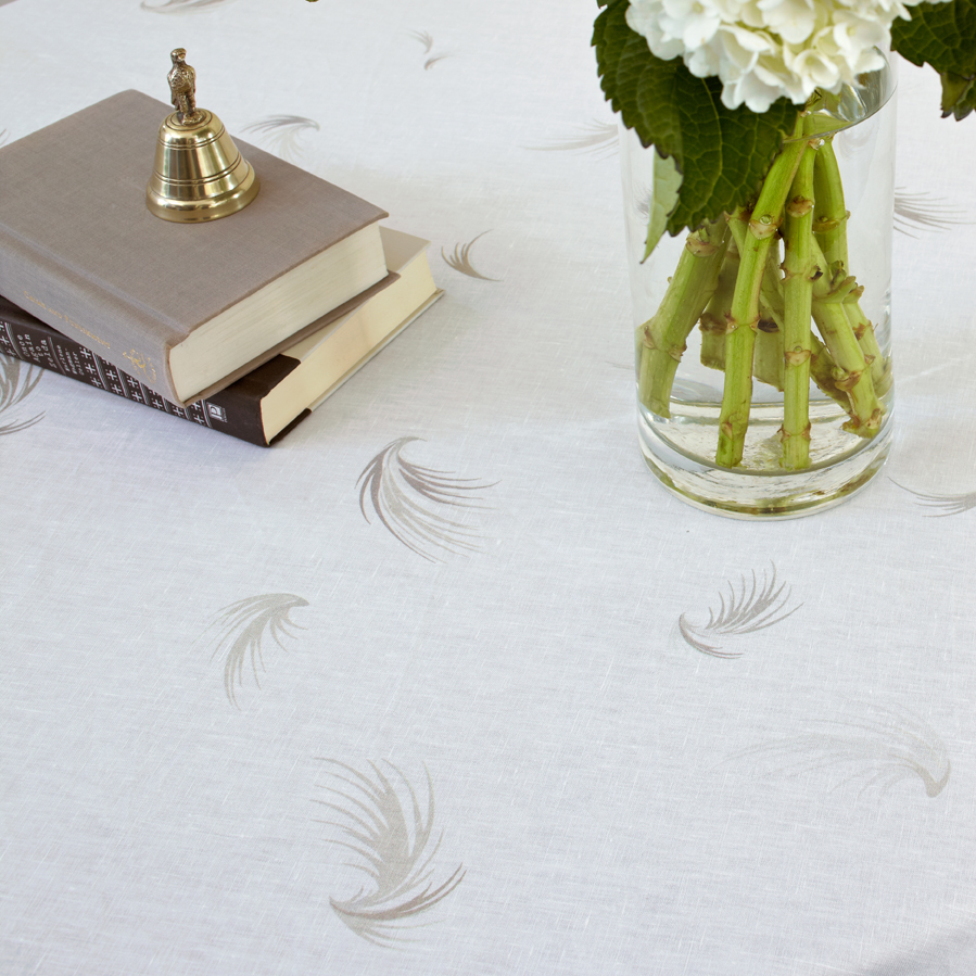 Grania Rectangular Linen Tablecloth