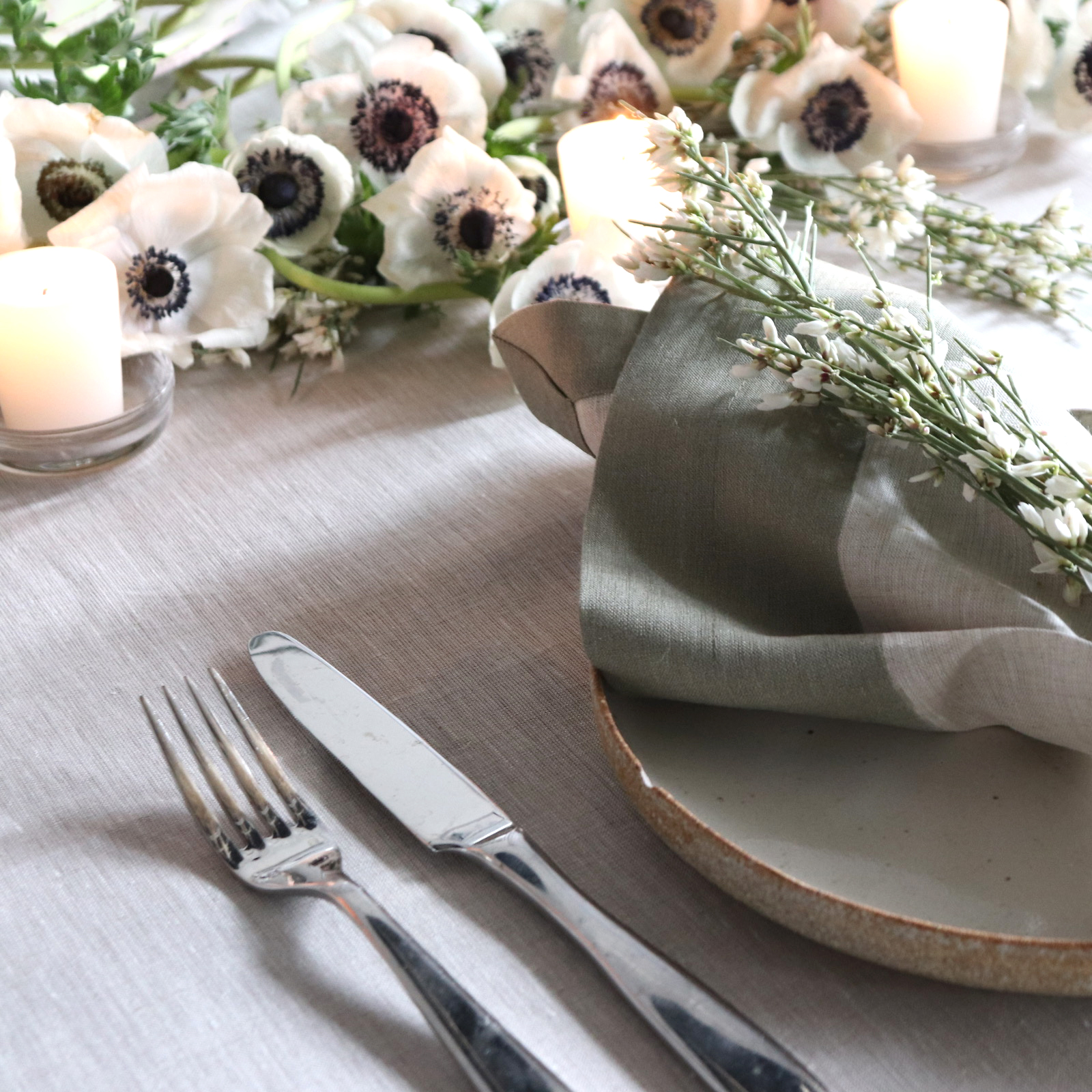 Oval Tablecloths Luxury Linen