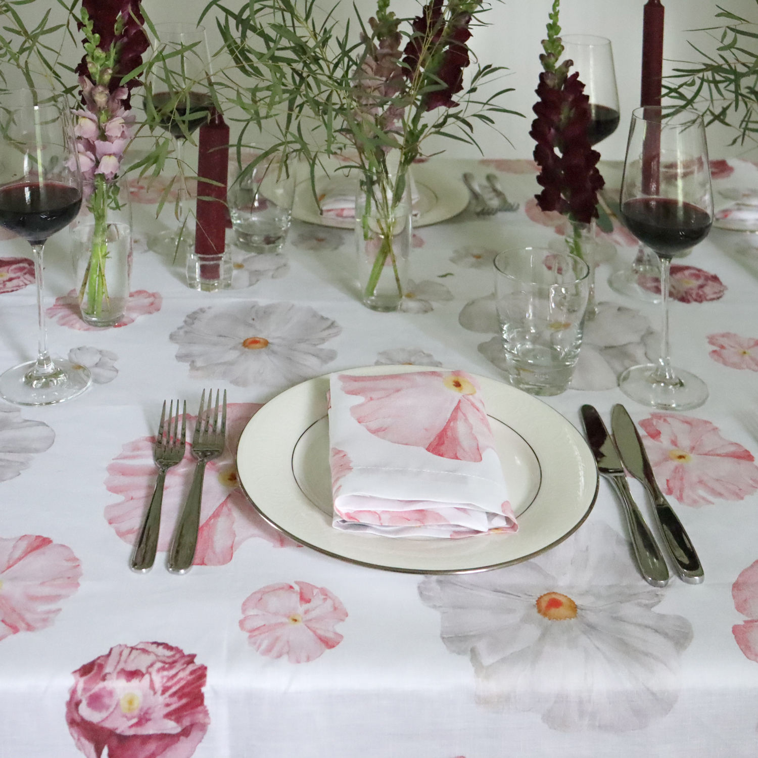 Poppy Linen Napkin