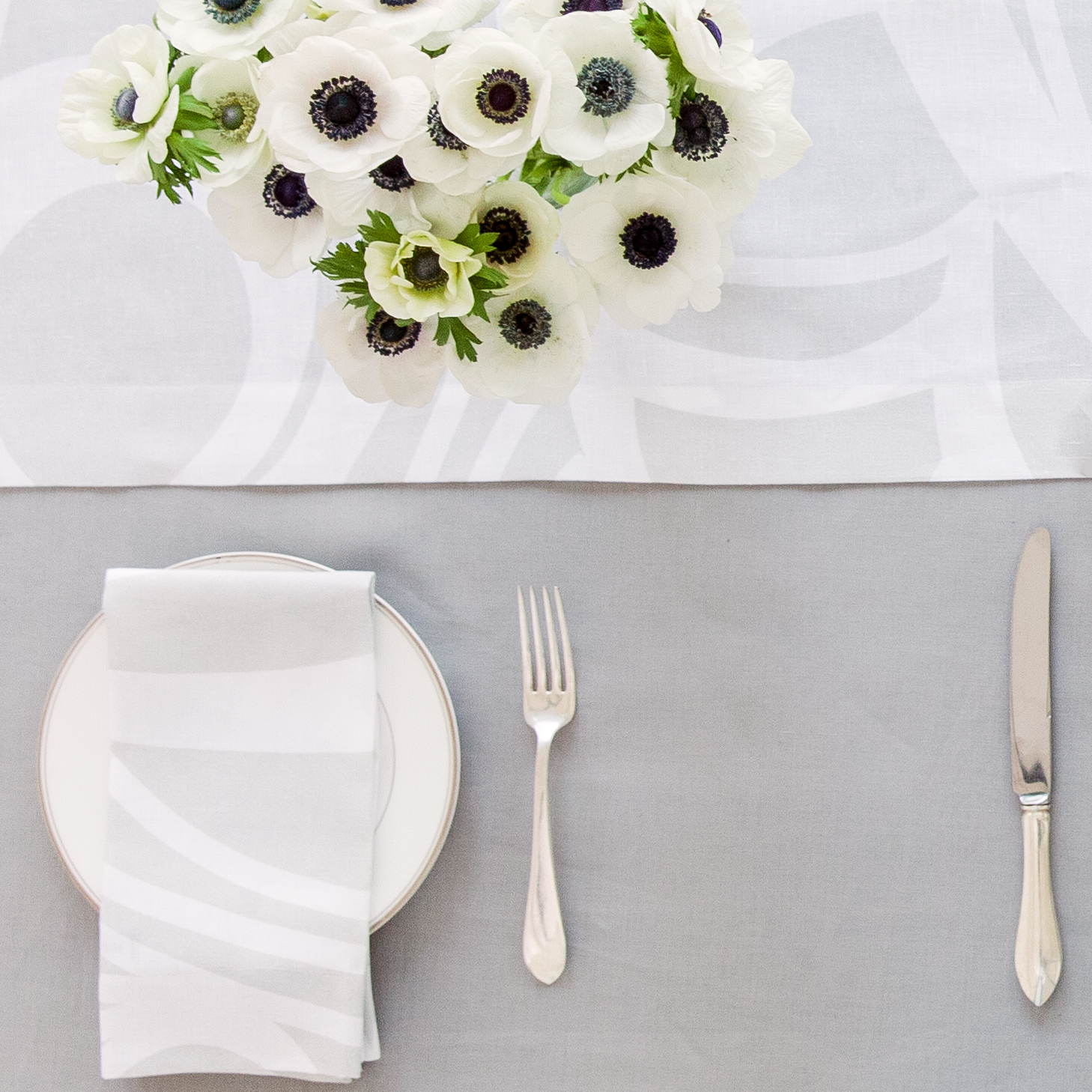 Sloan Silver Linen Napkin