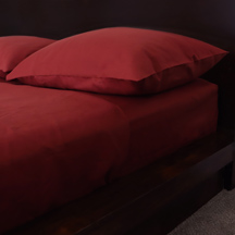 Burgundy Sheets Italian Linen -$385