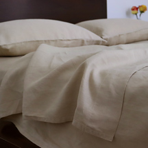 Camel Linen Sheets - $385