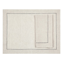 Natural Hemstitched Placemat- $28.00