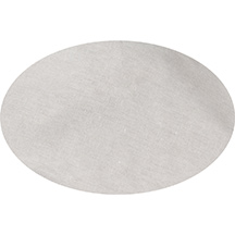 Natural Linen Oval Tablecloth -$195
