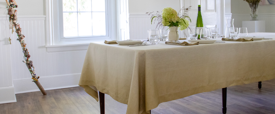 Gold Ombre Tablecloth