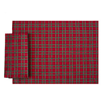 Christmas Plaid Placemats-$9.50