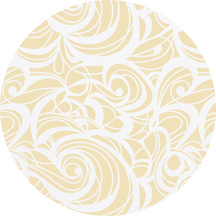 Sloan Gold Round Tablecloth-$170