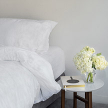 White Linen Duvet Cover - $330